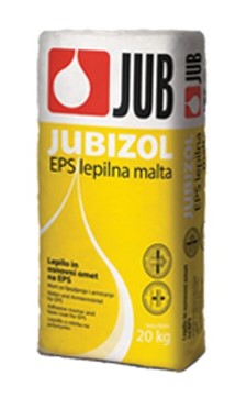 Ljepilo i temeljna žbuka u EPS fasadnim sustavima JUB Jubizol EPS fix (Lepilna malta) - 25 kg