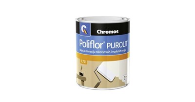 Boja za sanaciju nikotinskih i vodenih mrlja HELIOS Poliflor Purolit - 750 ml